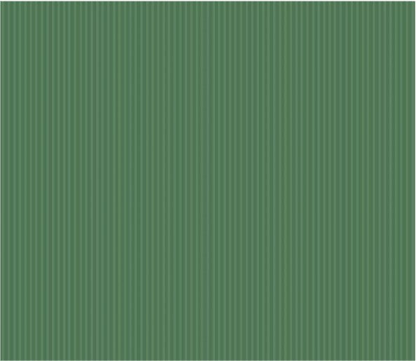 ELEGANZZE Cotton 90X100 Inches King Size Flat 300 TC Green Solid Striped 1 Bedsheet with 2 Pillow Covers